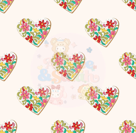 Floral hearts