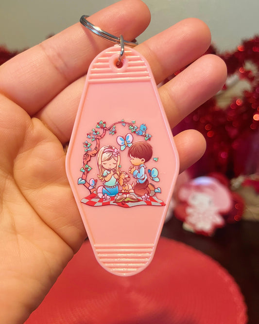 Precious picnic key chain