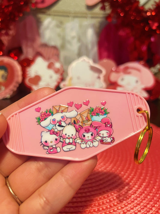 Vday kawaii key chain