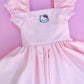 H 🎀 K baby pink sweetheart dress