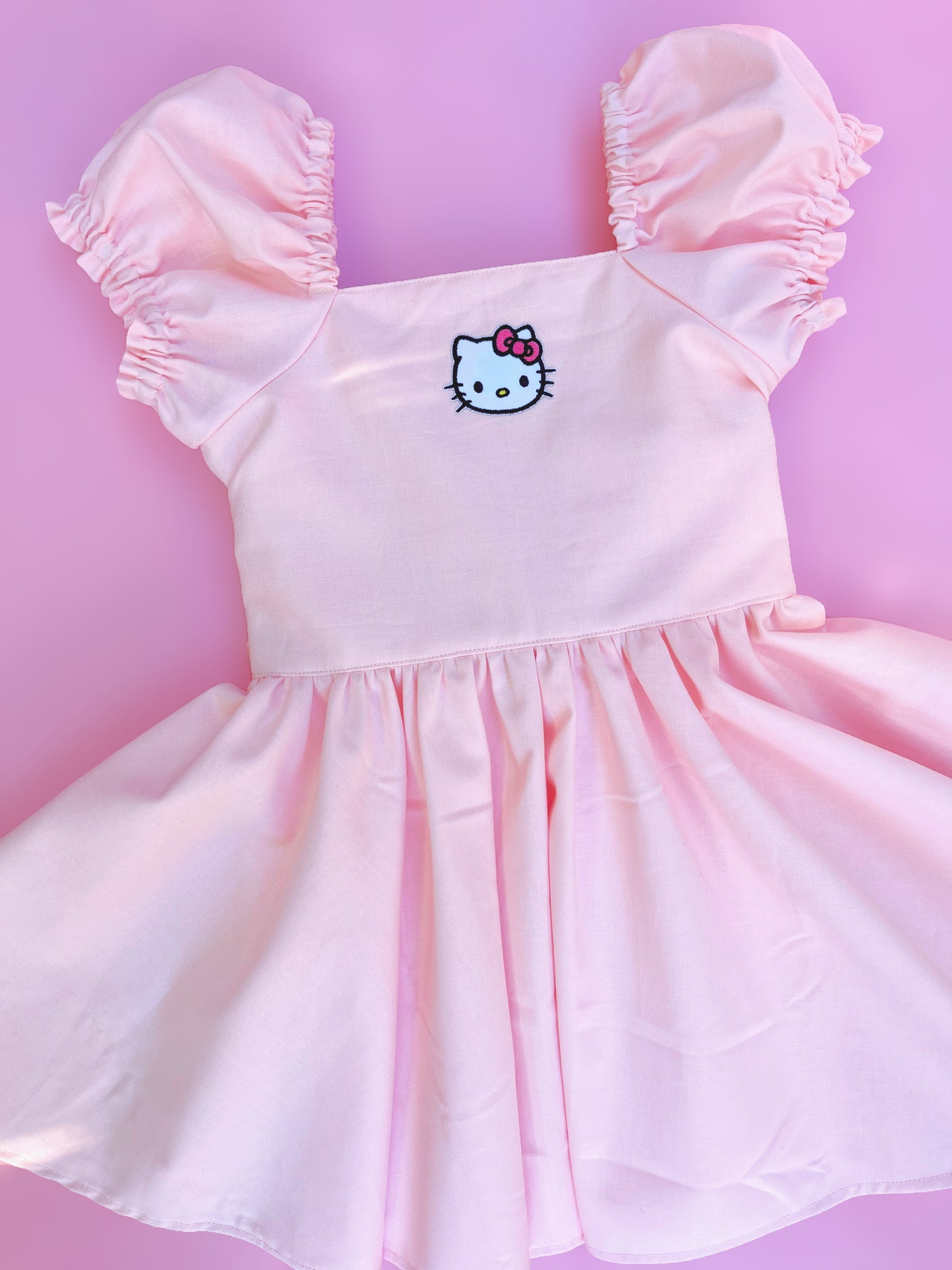 H 🎀 K baby pink sweetheart dress